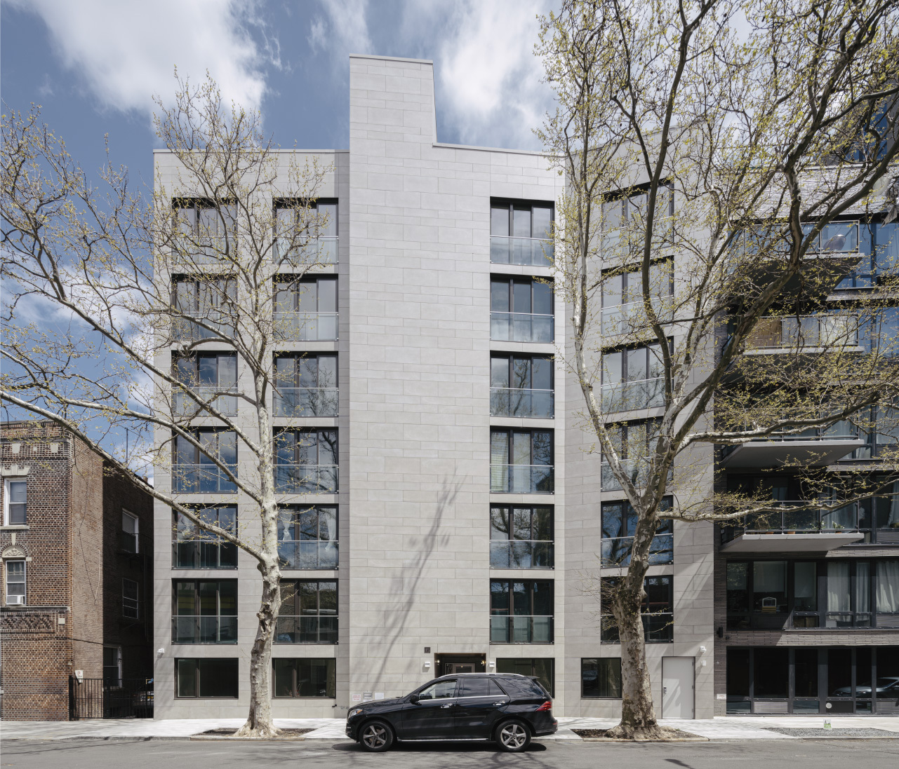 15 East 19 Street Grey tone porcelain panel facade