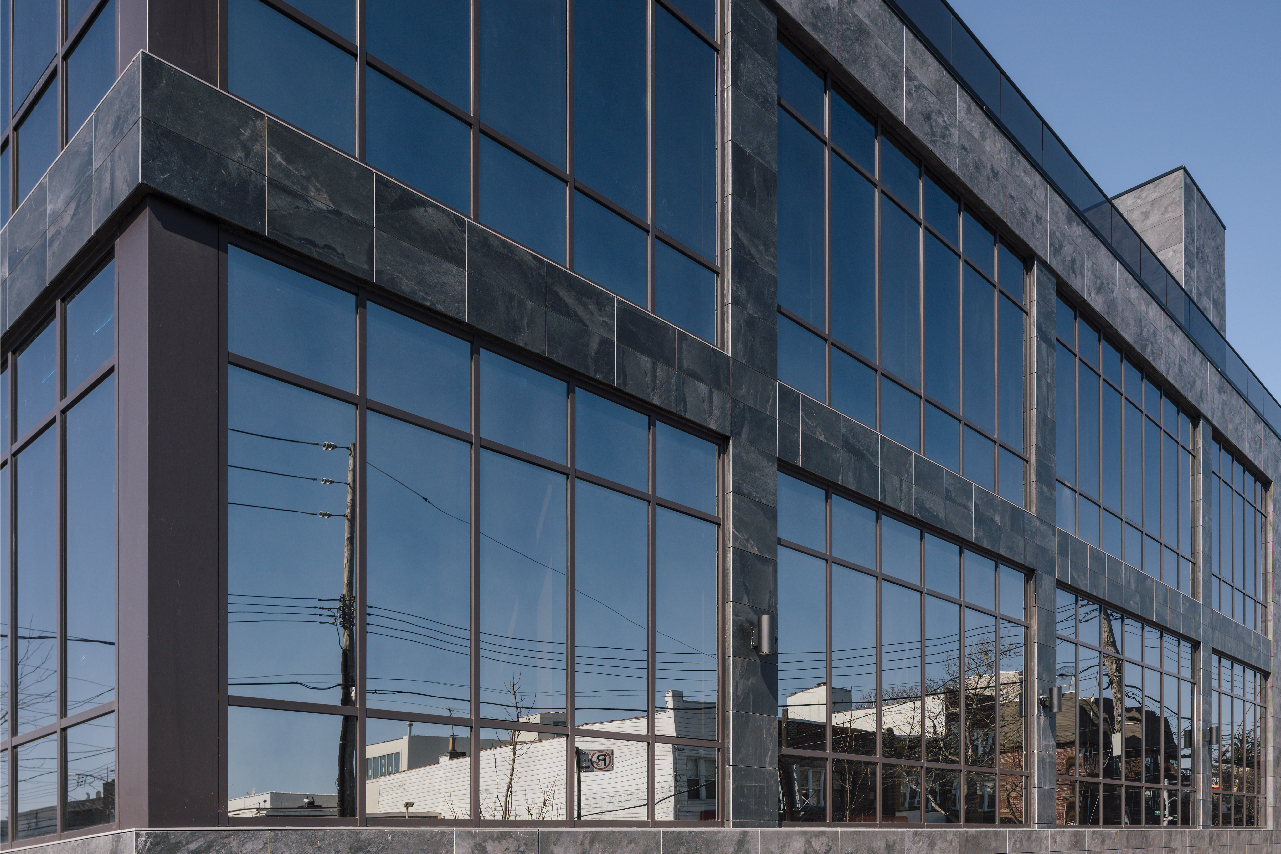 60 Street Coordination between fenestration and Porcelain Cladding