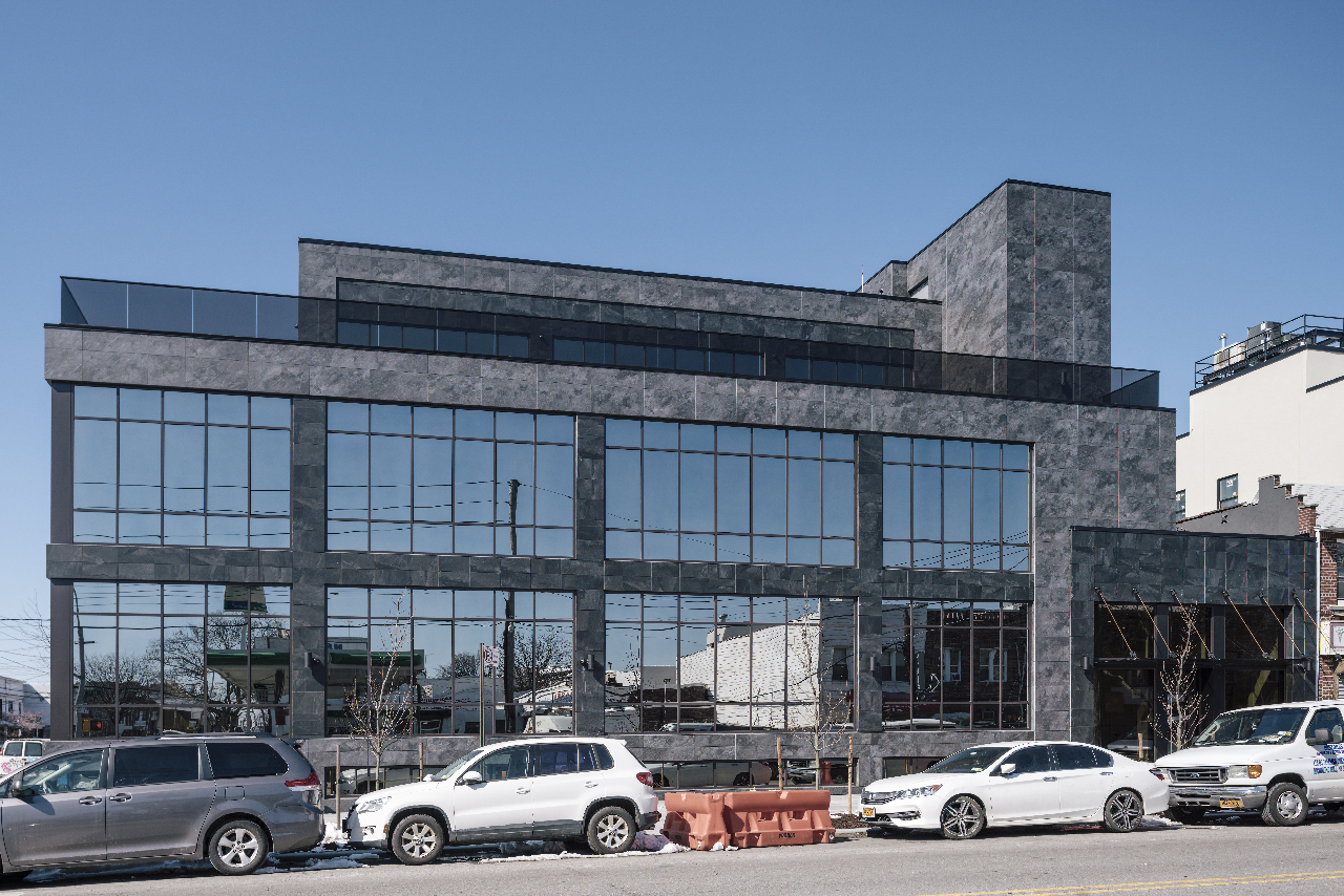 60 Street Street view of Porcelain Cladding facade