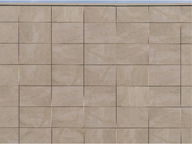 Criterion Building Simple stacked bond porcelain rainscreen system