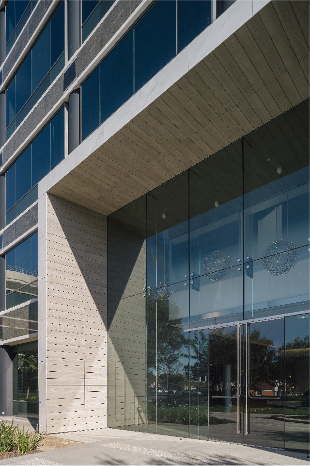 Pacific Center Entrances Porcelain Cladding entrance