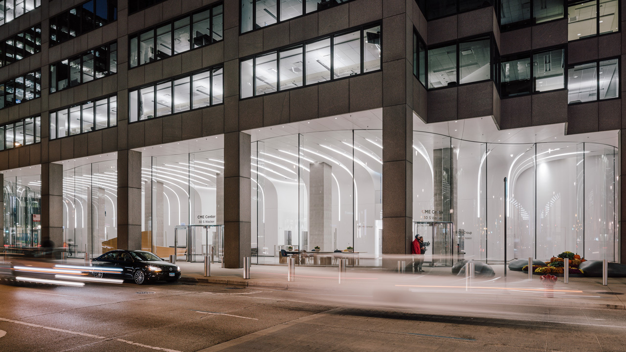 Porcelanosa CME Lobby Chicago